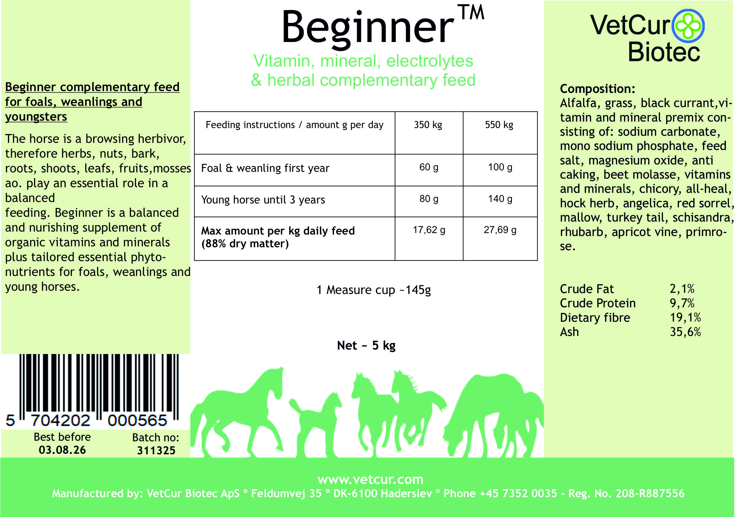 Beginner 5kg - Hest - Billede 2