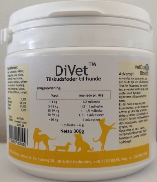 DiVet Hund - 300g DiVet 300g - Hund