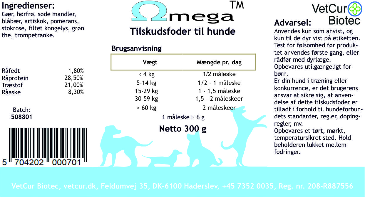 Omega - 300g - Billede 2
