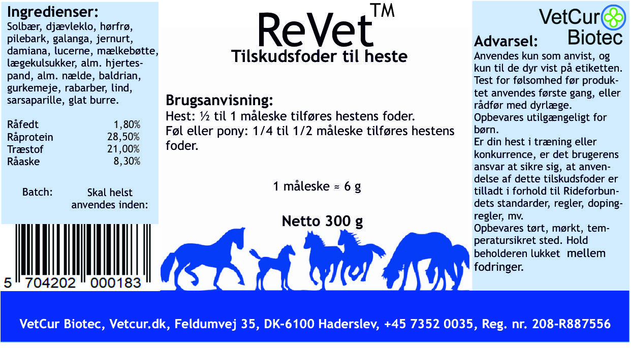 ReVet 300g - Hest - Billede 2