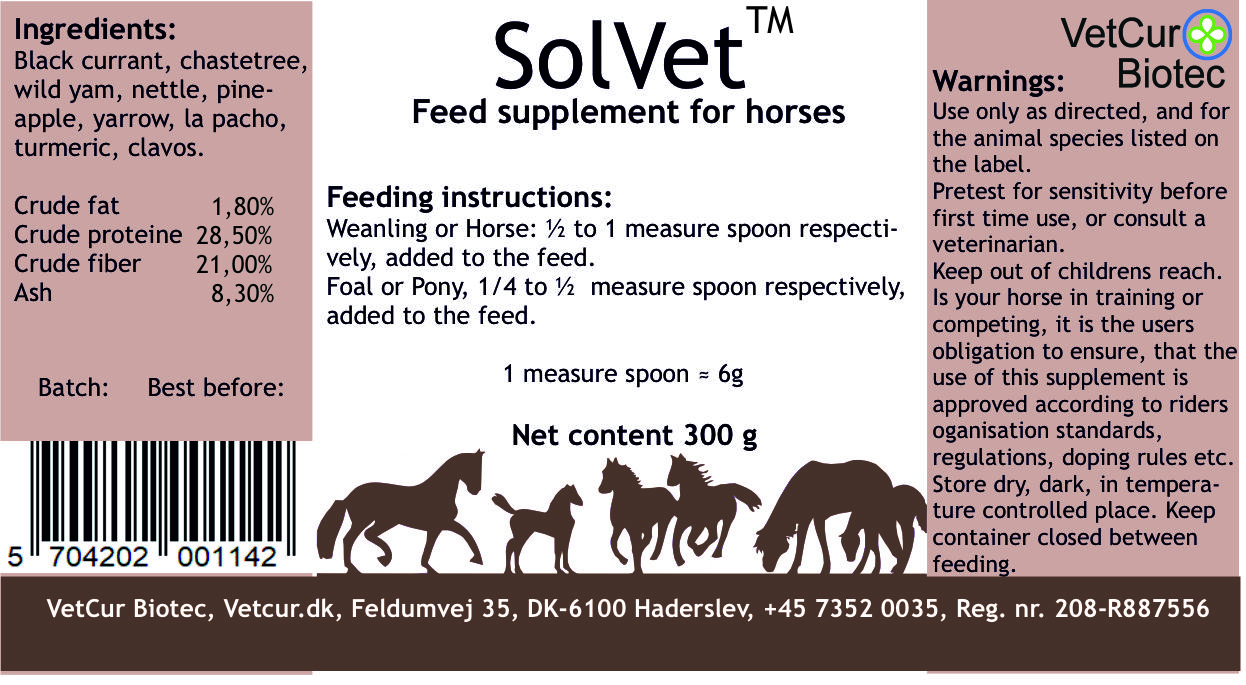 SolVet 300g - Hest - Billede 3