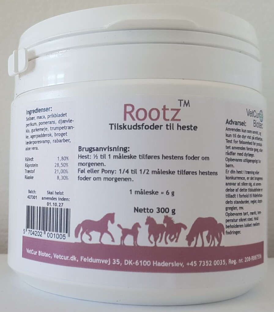 Rootz 300g - Hest