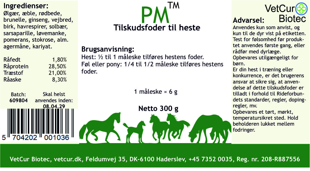 PM - 300g - hest - Billede 2