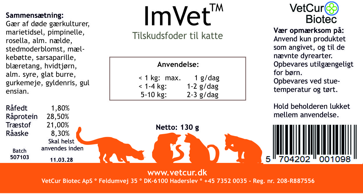 ImVet 130g - Kat - Billede 2
