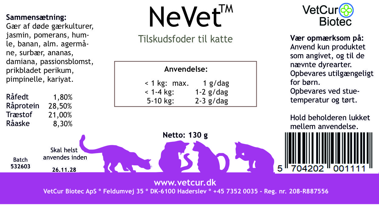 NeVet 130g - Kat - Billede 2