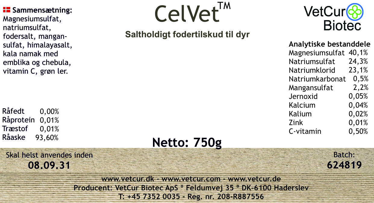 CelVet - 750g - Billede 2