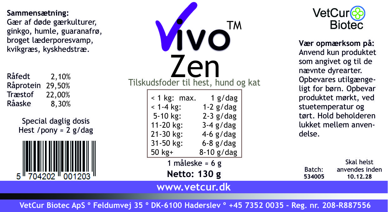 Vivo Zen - 130g - Billede 2